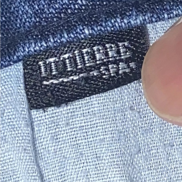 Versace Denim Jeans Vintage 90’s Size 31 Italy Ladies distress - Picture 9 of 12